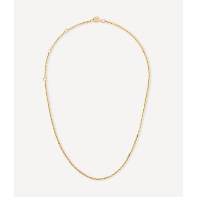 Colar corrente malha cartier insumo de ouro